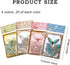 Boxkat 3D Butterfly Stickers Set 80 Pcs Ice Crystals Transparent Butterfly Waterproof Sticker Decals for Scrapbooking Supplies Phone Cases Journal...