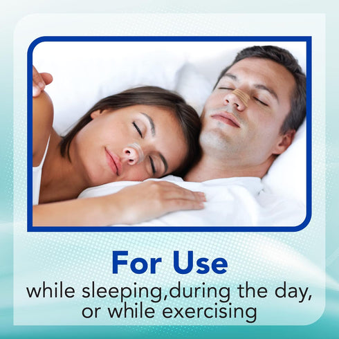 Extra-Strength Nasal Breathing Strips Clear 50 ct | Works Instantly, Nasal Congestion Relief, Stops Snoring, Cold & Allergy...