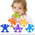 Baby Bath Toys Suction Cup Toys for Kids No Hole Bath Toys for Kids Ages 1-3 Toddler Bath Toys Connect Build Create Travel Toys Suction Toys Batht...