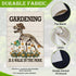 Gardening is a Walk in The Park Welcome Garden Flag, 12 x 18 Inch Double Sided Holiday Outdoor Farmhouse Lawn Decor Flag, Dinosaur Skeleton Yard F...
