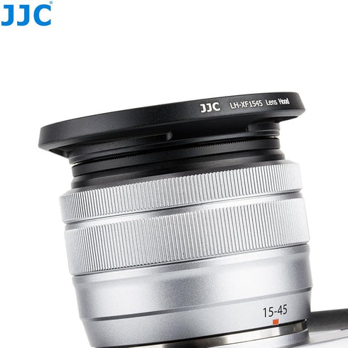 52mm Screw in Lens Hood Shade Cover for Fujifilm Fuji Fujinon XC 15-45mm F3.5-5.6 OIS PZ Lens on Camera X-T30 II X-T20 X-T10 X-T200 X-T100 X-A7 X-...