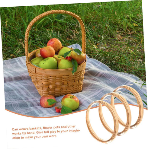 KALLORY 2 Material Rattan Basket Weaving Material Wicker Repair Kit Wide Strips Flat Coil Home Reeds Hand Decor Furniture DIY Reeds Supplies Mayo...