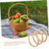 KALLORY 2 Material Rattan Basket Weaving Material Wicker Repair Kit Wide Strips Flat Coil Home Reeds Hand Decor Furniture DIY Reeds Supplies Mayo...