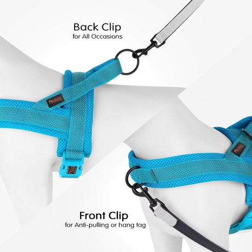 Didog No Pull Dog Harness with Breathable Mesh Padded, Full Reflective & Quick Fit Adjustable Vest Harness, Easy for Training Walking for Small & ...