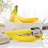 FireKylin Banana Slicer,ABS + Stainless Steel Fruit and Vegetable Salad Peeler Cutter Kitchen Tools For Banana, Strawberry,Grape?2 pcs?...
