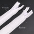 25pcs Nylon Invisible Zippers for Dresses, Skirts, Pillows, Sewing Craft (20 inch, White)...