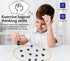Magnetic Chess Game with Stones, Magnet Game, 2024 New Magnetic Board Game, Family Games for Kids Chess Puzzle and Adults Strategy Table Top Magne...