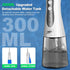Water Flosser Cordless Teeth Pick: Portable Adults Dental Oral Irrigator for Travel Flossers Cleaning Picks 300ML...