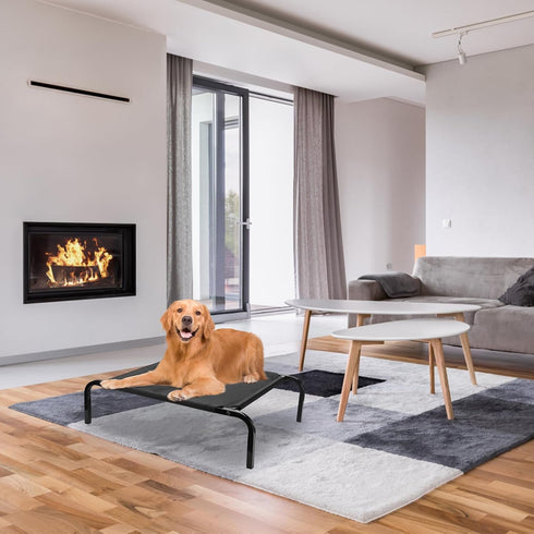 Pet Bed Mesh Dog Sleeping Bed Comfortable Dog Bed Indoor Pet Hammock Dog Beds Dog Hammock Breathable Pet Bed Elevated Puppy Bed Wear-resist Pet Be...