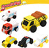 12 Pieces Unfinished Wooden Cars Wood DIY Car Toys Wood Crafts Painting Crafts Kit for Student Easy Woodworking Set Family Activities Arts and Cra...