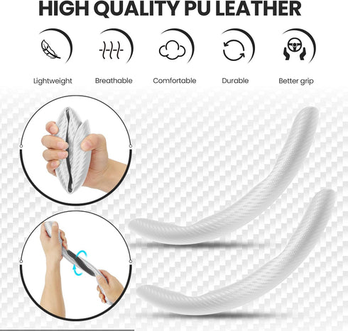 GSPSCN Universal Car Carbon Fiber Steering Wheel Cover Anti-Skid,Butterfly Steering Wheel Cover,Non-Slip Segmented Steering Wheel Protector,Fit fo...