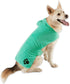 Bone Dry Pet Robe Collection Embroidered Absorbent Microfiber Bath Robe with Adjustable Closure, for Dogs & Cats, Large, Aqua...