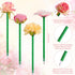 Leery Flower Pens Mixed Multicolor Rose Ballpoint Pens,12Pieces Valentine's Day Mother's Day Plush Rose Pens for Birthday Party Wedding Girlfriend...