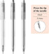 M&G Black ink Gel Pens 0.5mm, Retractable Pens, Fine Point Pens, Japanese-Style Gel Pen, Retractable Gel Pens Ideal for Office and School Supplies...