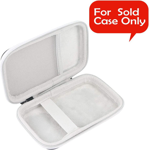 khanka Hard Travel Case Replacement for Anker PowerCore 13000 13000mAh 10400 Portable 2-Port Ultra Battery Power Bank (Long White Zipper)......