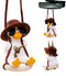 Swing Duck Hanging for Car Rearview Mirror Cute Car Pendant for Vehicle Mirror Decor Adorable Home Suspension Deco Gift...