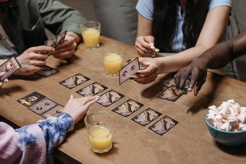 A&B GAMES Portable Medieval Strategy Card Game: Team vs. Team Fun for 5-10 Adult Players – Perfect for Showcasing Your Skills at Parties...