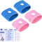 Anti Nausea Travel Sickness Wristbands, 2 Pairs Motion Sickness Bands for Kids & Adults Natural Acupressure Nausea Relief Wristbands for Car Sea F...