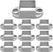 10Pcs 1-1/2 Inch Aluminum Alloy Upright Fixed Bracket, Deck Railing Bracket Post for Deck Cable Railing, Fence, Handrail Railing, Mailbox Post Hol...