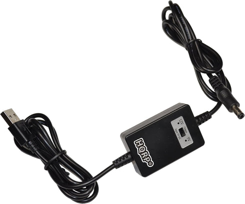 HQRP 5V USB to DC 9V 12V Step-Up Module Converter Cable Works with External Battery Pack Laptop Desktop Tablet Router Speaker CCTV Camera Portable...