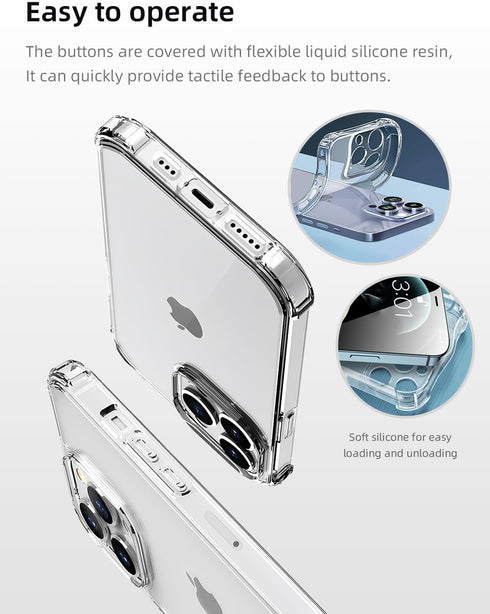 Clear Case for iPhone 11 - Crystal Clear Military Grade Drop Protection, Non-Yellowing Armor, Shockproof Protective Cover, Compatible with iPhone ...