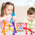 Suction Toys Sensory Fidget Toys for Kids: 21 Pack Creative Suction Sensory Toys Bath Toys for Toddlers Boys Girls - Fidget Travel Toys for Classr...