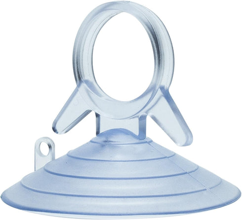 GiftWrap Etc. Clear Plastic Suction Cups with Loops - 4.5 cm (1.75 in) Wide, Set of 10...