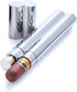 Viski Stainless Steel Cigar Holder with 2 oz Liquor Flask, Slim & Elegant Single Cigar Case with Pocket Flask for Men, Perfect for Whiskey, Bourbo...