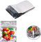 200 Pack Resealable Mylar Bags Smell Proof Pouch Aluminum Foil Packaging Plastic Ziplock Bag,Small Mylar Storage Bags For Bulk Candy,Cookies,Snack...