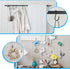 30 Pack Small S Hooks for Hanging Spoons Pans Pots Utensils Kitchenware, Metal S Hooks for Hang Clothes Bags Towels Plants, apply Bathroom Bedroom...
