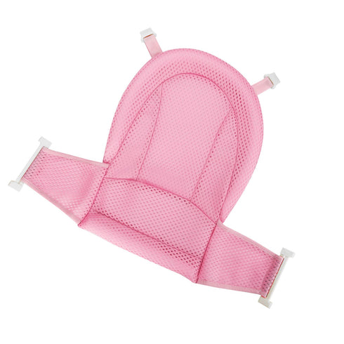 Baby Bath Support Seat Net for Newborn Infant Non-slip Shower Mesh for Bathtub Adjustable Comfortable Bath Seat Bath Sling Tub Support Baby Soft B...