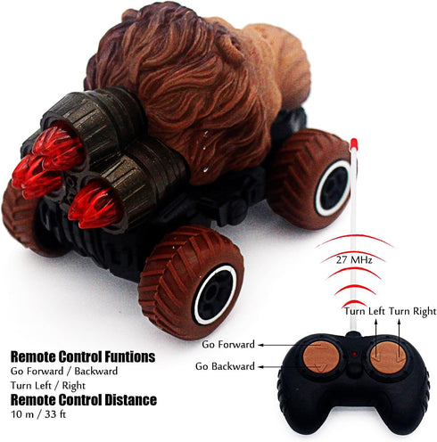 Tipmant Cute RC Car Remote Control Vehicle Toys Realistic Animal Kids Boys Girls Birthday Gifts (Lion)...