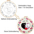 Louise Maelys Love Heart Cat Embroidery Kits for Beginners, DIY Cross Stitch Kits for Adults Starter Including Embroidery Cloth with Pattern, Hoop...