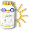Vitamin D3 4000 IU Softgels - High Potency Immune Support Supplement for Teeth, Bone, & Joints - Pharmaceutical-Grade VIT D3 100 MCG - Highest Pot...