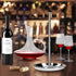 Wine Decanter Drying Stand with Silicone Head to Prevent Scratches-Detachable Shelf Decanter Rack Holder with Drip Catching Base, Decanter and Win...