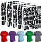 220 Pieces Iron on Letters for Clothing, 5 Sheets of Black Heat Transfer Vinyl for T Shirts, A-Z Patches PU DIY Crafts Alphabets Sticker for Fabri...