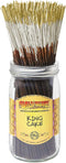 Wild Berry Incense Sticks - King Cake - Delectable Cinnamon Sugar Scent with Vanilla - Hand Dipped in The USA (100 Count)...