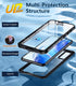 Temdan for Samsung Galaxy S21 Case Waterproof with Built-in Screen Protector 360 Full Body Underwater Case Shockproof Dustproof for Samsung S21 Ph...