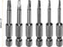 6pcs TA1.8-TA3 Triangle Screwdriver Bit 1/4" Hex Shank 2" Length Magnetic Tri-angle Screw Driver Power Tool...