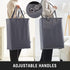 Slim Laundry Hamper with Adjustable Long Handles, 45L Small Laundry Baskets with Mesh Top, Narrow Dirty Clothes Hamper for Bedroom, Closet, and Ba...
