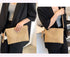 Straw Crossbody Bags for Women Straw Clutch Bag Straw Beach Bag Straw Purse Summer Handbag Straw Envelope Wallet...