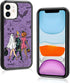 Halloween Women Spooky Ghost Phone Case Fit for iPhone 11, TPU Shockproof Protective iphone Case Eyeball Bat Bones Phone Cover Gift for Boy Girl M...