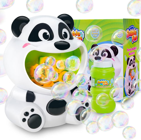 Panda Bubble Machine Toys for Toddlers 1-3 Kids Bubble Maker Blower with 4oz Bubble Solution Ideal Outdoor Party Toys Gift for Toddlers 1-3...