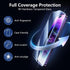 3 Pack for iPhone 14 Pro Screen Protector, 6.1'' 9H Hardness Tempered Glass Screen Protector 14 Pro with Auto Alignment kit [Military Shatterproof...