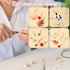 Stainless Steel Earring Hooks DIY Earring Making Kit, 50 Pcs Hypoallergenic Earring Hooks with 50 Pcs Clear Silicone Earring Backs and 2 Pcs Polis...