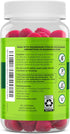 NATURELO Magnesium Citrate Gummies - for Calm & Relaxation Support, Natural Berry Magnesium Gummies, 60 Vegetarian Gummies...