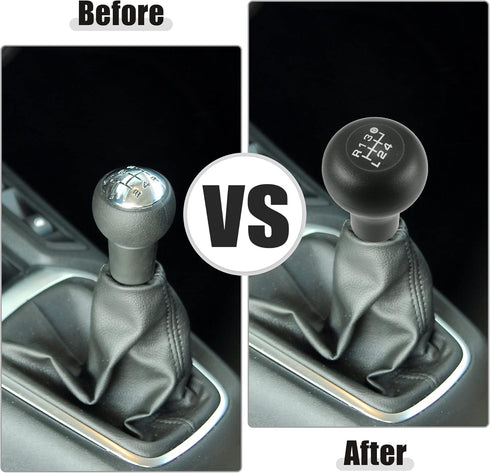 ACROPIX Gear Lever Stick Shifter Handle 6 Speed Manual Gear Stick Shift Knob Transmission Fit for Ford F-150 - Pack of 1 Black...