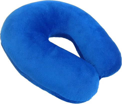 Wolf Essentials Adult Cozy Soft Microfiber Neck Pillow for Travel – Compact, Machine Washable - Perfect for Airplane, Car, or Home Use - Filled an...