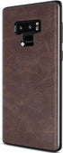 SALAWAT Compatible with Galaxy Note 9 Case Slim PU Leather Vintage Shockproof Phone Cover Lightweight Premium Soft TPU Bumper Hard PC Hybrid Prote...