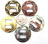 Conchos Mixed Finishes Western 1" Round Slotted; 25 Pieces...
